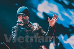 Bài thơ viết tặng Trần Lập được Hữu Thắng sử dụng làm liều thuốc tinh thần cho tuyển Việt Nam. (Ảnh: Minh Sơn/Vietnam+)