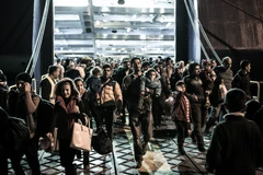 Người tị nạn là một trong những chủ đề tranh cử địa phương ở Hessen. (Nguồn: THX/TTXVN)