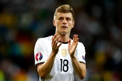 Toni Kroos trong trận gặp Ukraine. (Nguồn: EPA/TTXVN)