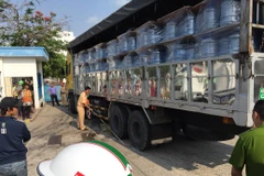 Hiện trường vụ tai nạn. (Ảnh: Trường Giang/Vietnam+)