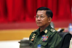Tướng Min Aung Hlaing. (Nguồn: EPA)