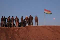 Lực lượng người Kurd Iraq. (Nguồn: AFP/TTXVN)