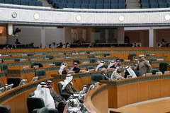 Quang cảnh tại Quốc hội Kuwait. (Nguồn: AFP)