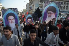 Người dân biểu tình ở Islamabad ngày 8/1. (Nguồn: AFP)