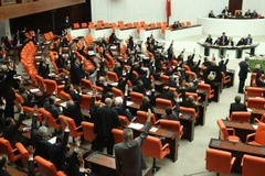 Một phiên họp của Quốc hội Thổ Nhì Kỳ. (Nguồn: AFP/TTXVN)