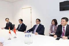 [Photo] Thủ tướng Phạm Minh Chính gặp Thủ tướng Tây Ban Nha