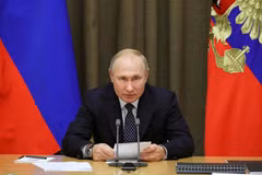 Tổng thống Vladimir Putin. (Ảnh: AFP/TTXVN)