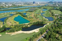 Sân golf - BRG Đà Đẵng, nơi xảy ra vụ việc. (Ảnh: Trần Lê Lâm/TTXVN)