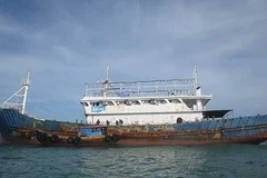 Tàu vỏ sắt. (Nguồn: VTC)