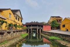 Chùa Cầu tại Hội An với những nét kiến trúc độc đáo. (Ảnh: Đoàn Hữu Trung/TTXVN)