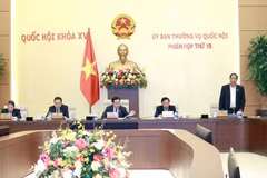Phó Chủ tịch Quốc hội Trần Quang Phương phát biểu. (Ảnh: Doãn Tấn/TTXVN)