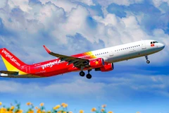Vietjet là một trong số ít hãng hàng không trên thế giới có lợi nhuận trong năm 2020. (Ảnh: CTV/Vietnam+)