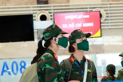 Ngành hàng không hỗ trợ tối đa vận tải cho Thành phố Hồ Chí Minh và các tỉnh phía Nam. (Ảnh: CTV/Vietnam+)