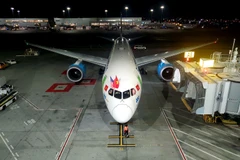 Bamboo Airways đã thực hiện chuyến bay khứ hồi Hà Nội-San Francisco-Hà Nội. (Ảnh: CTV/Vietnam+)