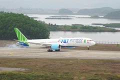 Bamboo Airways đang vận hành gần 30 máy bay với nhiều chiếc hiện đại. (Ảnh: CTV/Vietnam+)