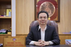 Ông Hoàng Văn Cường, đại biểu Quốc hội đoàn Hà Nội, Ủy viên Ủy ban Tài chính-Ngân sách Quốc hội, Phó Hiệu trưởng trường Đại học Kinh tế Quốc dân. (Ảnh: Minh Hiếu/Vietnam+)