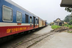 Tổng công ty Đường sắt sẽ tiếp tục lập tàu chuyên biệt vận chuyển người dân từ phía Nam hồi hương. (Ảnh: Minh Sơn/Vietnam+)