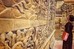 [Photo] Khám phá kiến trúc độc đáo bên trong chùa Tam Chúc