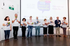 Lễ Khai mạc Ngày hội Ngôn ngữ châu Âu. (Ảnh: Linh Trang/Vietnam+)