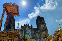 [Photo] Nhà thờ cổ Bùi Chu: Kiến trúc độc đáo của đồng bằng sông Hồng