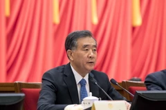 Ông Uông Dương, Ủy viên Thường vụ Bộ Chính trị Đảng Cộng sản Trung Quốc Khóa XIX, được bầu làm chủ tịch khóa mới. (Nguồn: THX/TTXVN)