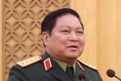 Đại tướng Ngô Xuân Lịch. ( Ảnh: Ninh Đức Phương/TTXVN)