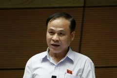 Đại biểu Quốc hội tỉnh Ninh Thuận Nguyễn Bắc Việt. (Ảnh: Văn Điệp/TTXVN)