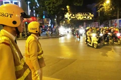 Xử lý nghiêm cả hành vi cổ vũ đua xe trái phép trong đêm Chung kết 