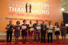19 đề án nhận giải Sáng kiến phòng chống tham nhũng 2014 