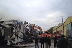 Đã xác định điểm phát cháy trong vụ hỏa hoạn ở Vạn Phúc