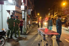 Cơ quan chức năng phong tỏa hiện trường vụ việc. (Ảnh: Báo Pháp Luật Thành phố Hồ Chí Minh)