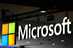 Biểu tượng Microsoft. (Ảnh: AFP/TTXVN)