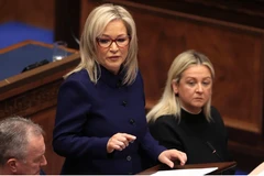 Bà Michelle O'Neill được bầu làm Thủ hiến của Bắc Ireland. (Nguồn: CNN)