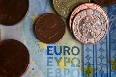 Đồng EURO. (Ảnh: AFP/TTXVN)