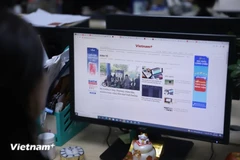 Nhà báo Lê Quốc Minh cho rằng báo chí cần có chiến lược truyền thông xã hội phù hợp. (Ảnh: Minh Sơn/Vietnam+)
