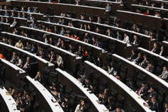 Các nghị sỹ Thái Lan tại phiên họp Quốc hội ở Bangkok hồi năm ngoái. (Ảnh: AFP/TTXVN)