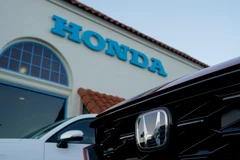 Một đại lý bán xe của Honda ở Burlingame, California (Mỹ) ngày 6/2/2024. (Ảnh: THX/TTXVN)