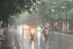 Dự báo cả nước có mưa, dông trong ngày 27/6. (Ảnh: Huy Khánh/TTXVN)