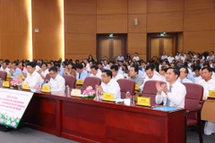 Các đại biểu dự Hội nghị. (Ảnh: Văn Điệp/TTXVN)