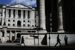 Trụ sở Ngân hàng Trung ương Anh tại Thủ đô London. (Ảnh: AFP/TTXVN)