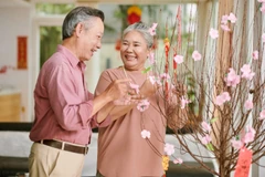 Về nhà có mẹ cha, thấy Tết thêm trọn vẹn, mùa Xuân thêm đầm ấm đủ đầy