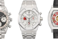 Từ trái sang: Những chiếc đồng hồ Rolex Paul Newman Daytona, Audemars Piguet Royal Oak và F.P. Journe Vagabondage 1 của Michael Schumacher. (Nguồn: CNN)