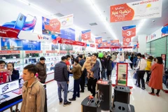 Toàn bộ hệ thống siêu thị điện máy VinPro sẽ giải thể. (Ảnh: PV/Vietnam+)