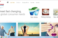 Trang web của Công ty CNI. (Nguồn: https://www.cni-vietnam.com.vn)