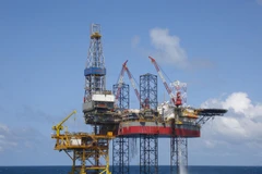 Khai thác dầu khí. (Ảnh: Đức Duy/Vietnam+)