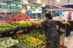 Nông sản an toàn tại các siêu thị. (Ảnh minh họa. Nguồn: Đức Duy/Vietnam+)