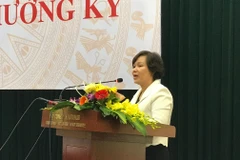 Bà Lê Việt Nga, Phó Vụ trưởng Vụ thị trường trong nước, Bộ Công Thương. (Ảnh: Đức Duy/Vietnam+)