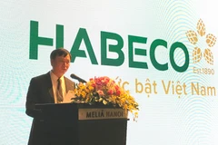 Từ tháng 5/2019, Habeco sẽ triển khai bộ nhận diện nhãn hiệu mới. (Ảnh: Đức Duy/Vietnam+)