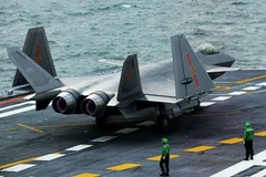 Máy bay chiến đấu phản lực J-20. (Nguồn: fighterjetsworld.com)