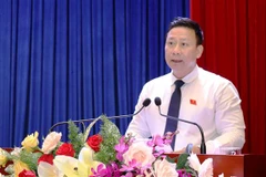 Ông Nguyễn Thanh Ngọc, Chủ tịch UBND tỉnh Tây Ninh nhiện kỳ 2021-2026. (Ảnh: Lê Đức Hoảnh/TTXVN)
